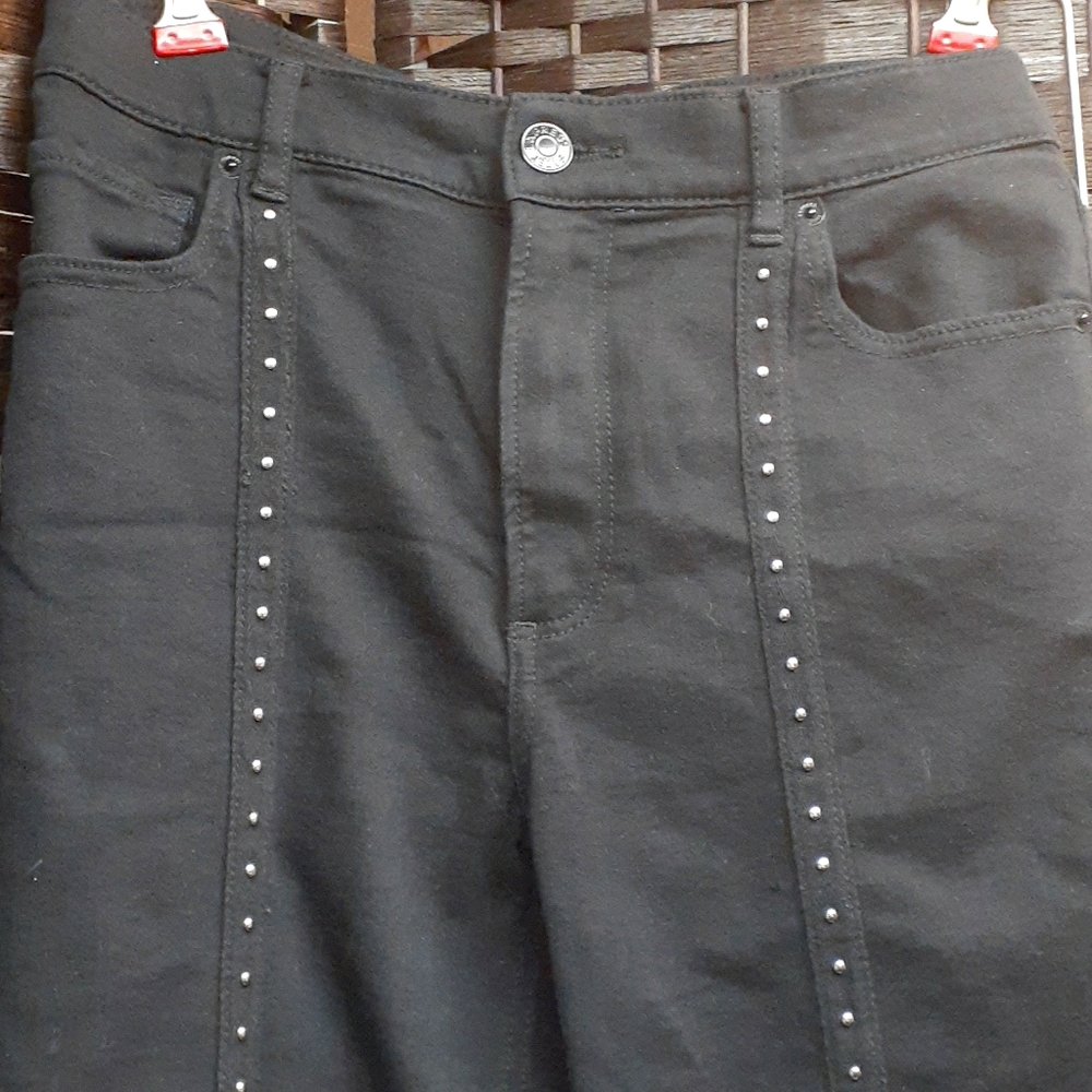 Express black studded Jean's